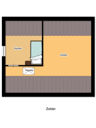 Floorplan - Nieuwstraat 16, 7491 GE Delden