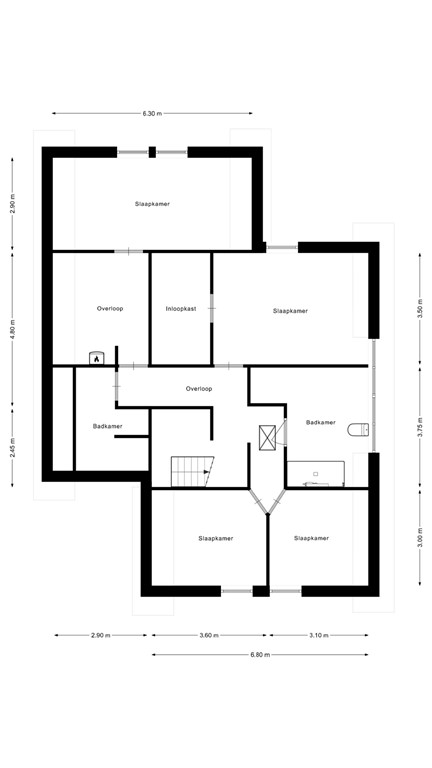 mediumsize floorplan