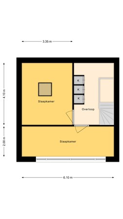 Floorplan - Zonnebloemstraat 10, 7471 AS Goor