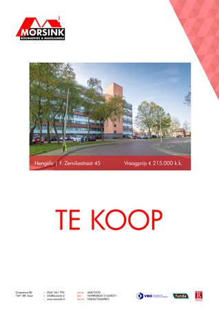 Brochure preview - Brochure_F_Zernikestraat_45_Hengelo.pdf