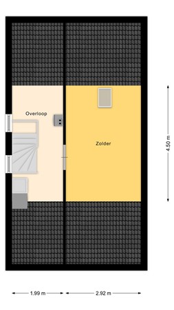 Floorplan - Het Reef 4, 7471 AA Goor
