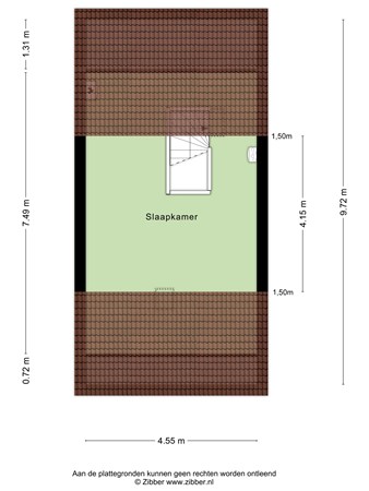 Plattegrond - Marshallstraat 31, 4463 CS Goes - 445190_2D_Tweede_Verdieping_Marshallstraat_31_Goes_04.jpg