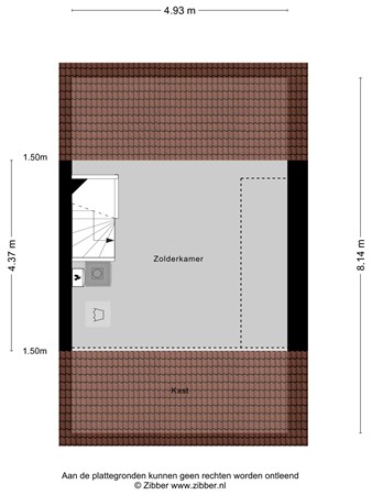 Plattegrond - Leeuwerikenstraat 10, 4461 RD Goes - 477122_2D_Tweede_verdieping_Leeuwerikenstraat_10_Goes_03.jpg