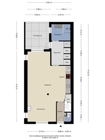 Plattegrond - Margrietstraat 24, 4401 EZ Yerseke - 171332932_1544131_margr_begane_grond_first_design_20250411_3f3ae9.jpg