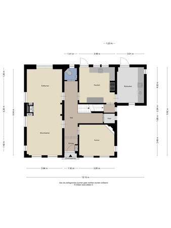 Plattegrond - Hoofdstraat 12, 4471 AJ Wolphaartsdijk - 176791789_1576629_hoofd_begane_grond_first_design_20250913_c0068f.jpg