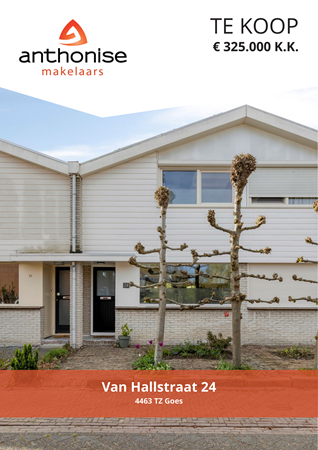 Brochure - Van Hallstraat 24, 4463 TZ GOES (1) - Van Hallstraat 24, 4463 TZ Goes