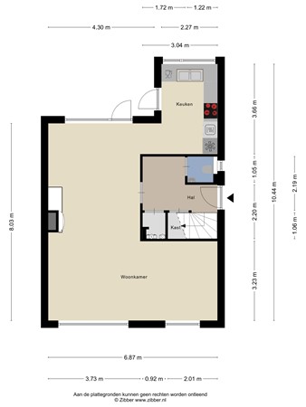 Plattegrond - Zomerweg 55, 4481 CA Kloetinge - 186067258_1653852_zomer_begane_grond_first_design_20260523_ecea0b.jpg