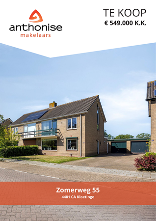 Brochure - Zomerweg 55, 4481 CA KLOETINGE (1) - Zomerweg 55, 4481 CA Kloetinge