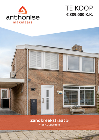 Brochure - Zandkreekstraat 5, 4456 AL LEWEDORP (1) - Zandkreekstraat 5, 4456 AL Lewedorp