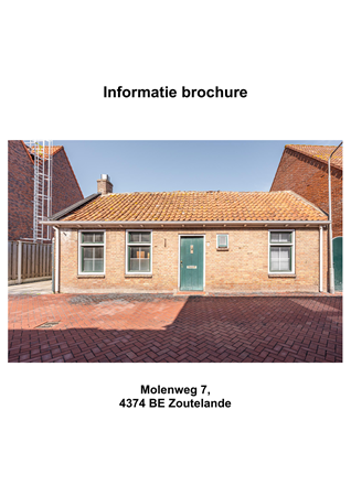 Brochure preview - Informatie brochure Molenweg 7 Zoutelande.pdf