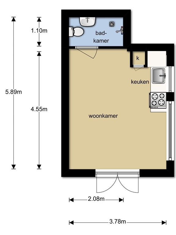 mediumsize floorplan