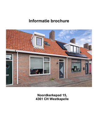 Brochure preview - Informatie brochure Noordkerkepad 15 Westkapelle.pdf