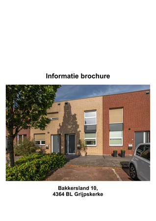Brochure preview - Informatie brochure Bakkersland 10 Grijpskerke.pdf