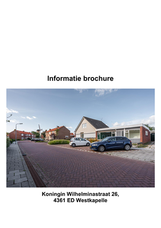 Brochure preview - Informatie brochure Koningin Wilhelminastraat 26 Westkapelle.pdf