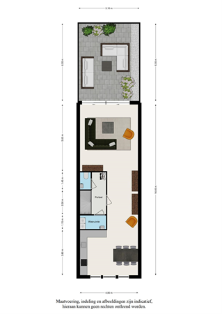 Floorplan - Kruisstraat 7, 5281 AW Boxtel