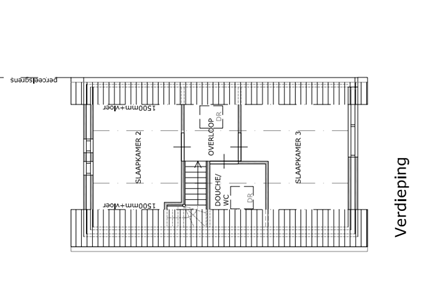 Floorplan - Molenstraat 60, 5451 BC Mill
