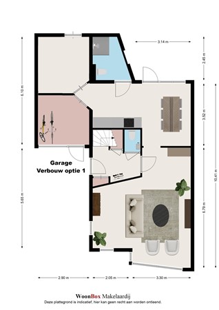 van Hornstraat 132, 5282 ND Boxtel - garage-(slaap)kamer 2.0 Van Hornstraat 132.jpg