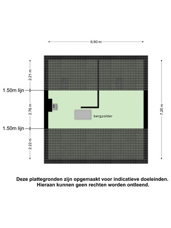 Floorplan - Zandstraat 47A, 6065 AE Montfort