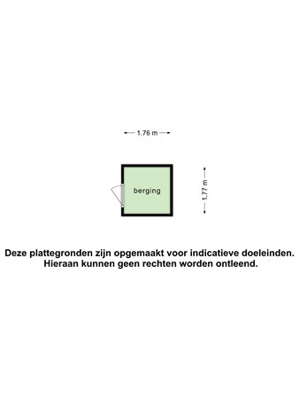 Floorplan - Bandstraat 15, 6121 ZH Born