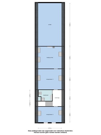 Floorplan - Oliestraat 12, 6051 JS Maasbracht