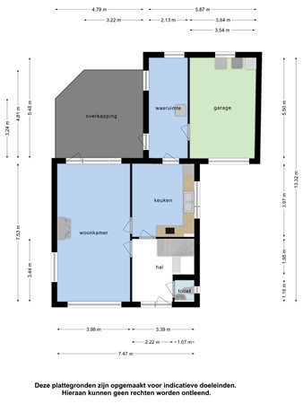 Floorplan - Julianalaan 94, 6051 AW Maasbracht