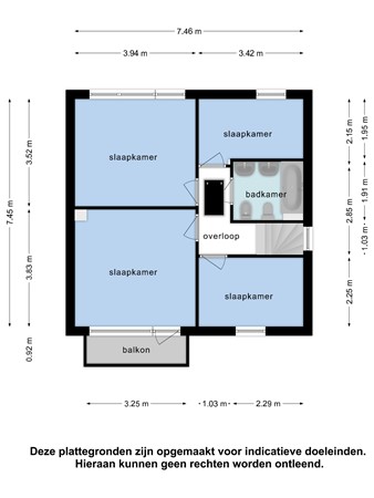 Floorplan - Julianalaan 94, 6051 AW Maasbracht