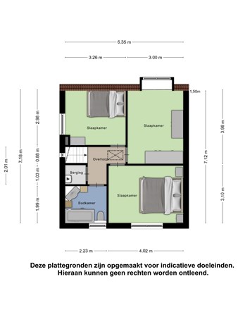 Floorplan - Giekstraat 16, 6051 LA Maasbracht