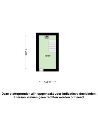 Floorplan - Hoogstraat 34A, 6065 BC Montfort