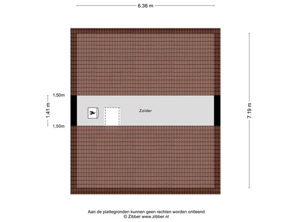 Floorplan - Mgr. Nolensstraat 13, 6061 GK Posterholt
