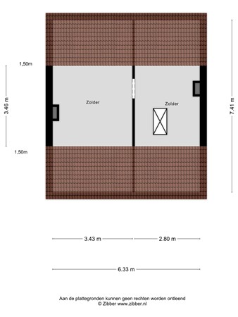 Floorplan - Rubdelstraat 11, 6255 AR Noorbeek