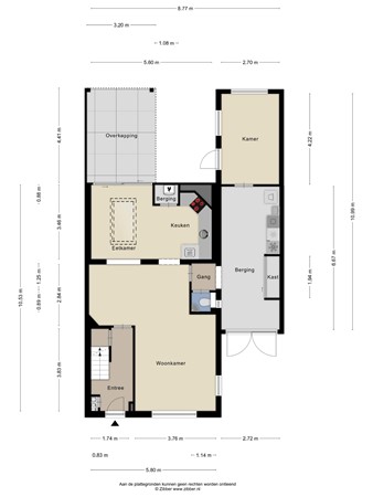 Floorplan - Wilhelminalaan 31, 6051 BH Maasbracht