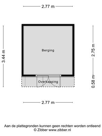 Floorplan - Wilhelminalaan 31, 6051 BH Maasbracht