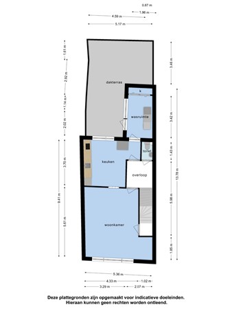 Floorplan - Steenweg 35a, 6131 BC Sittard
