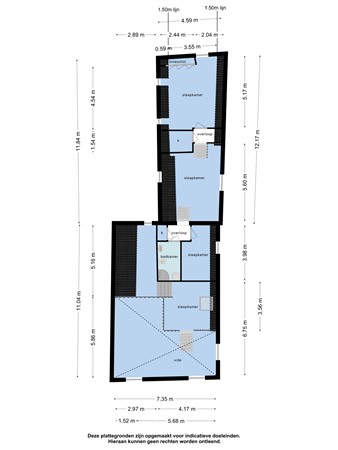 Floorplan - Beekstraat 14, 6017 AB Thorn