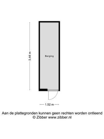 Floorplan - Barbarapad 80, 6432 AJ Hoensbroek