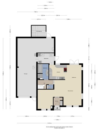 Floorplan - Bosserhoflaan 7, 6051 NE Maasbracht