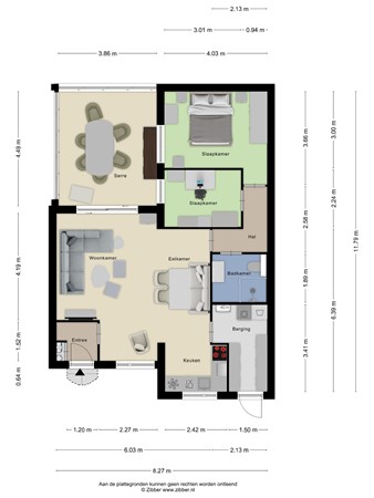 Floorplan - Roefstraat 14, 6051 LS Maasbracht