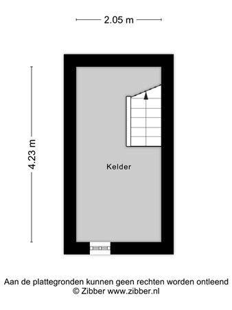 Floorplan - Maasstraat 61, 6051 CL Maasbracht