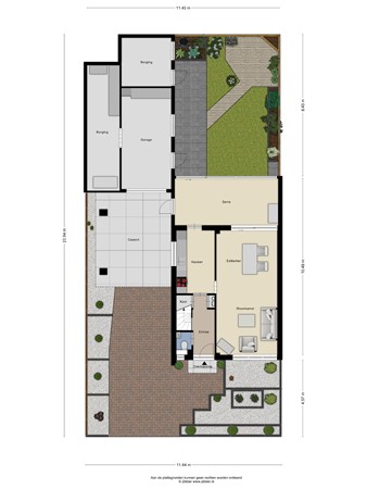 Floorplan - De Korte Beemdens 8, 6019 CS Wessem