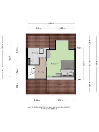 Floorplan - De Korte Beemdens 8, 6019 CS Wessem