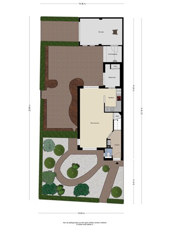 Floorplan - Beatrixlaan 1, 6051 NA Maasbracht
