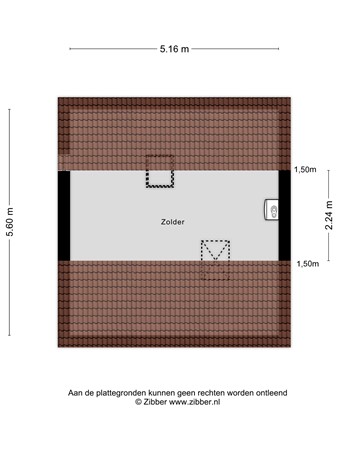 Floorplan - Beatrixlaan 1, 6051 NA Maasbracht