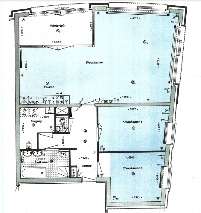 mediumsize floorplan