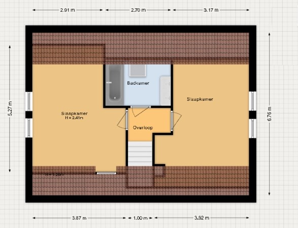 Floorplan - Cauberg 29-163, 6301 BT Valkenburg