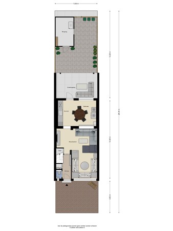 Floorplan - Mgr. Hanssenlaan 36, 6433 BN Hoensbroek