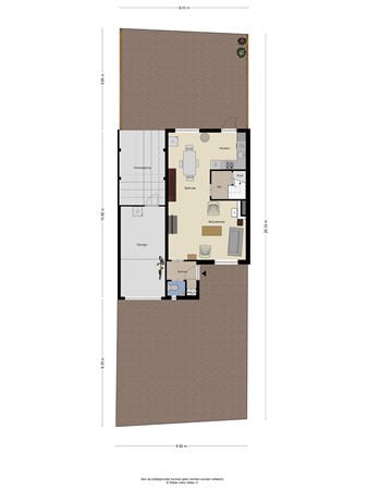 Floorplan - Manderscheidtsingel 16, 6017 GC Thorn