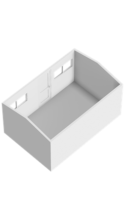 Floorplan - Kruchterstraat 32, 6051 CC Maasbracht