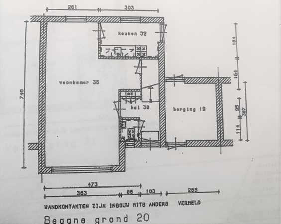 Floorplan - Heiveldplein 6, 6051 GM Maasbracht