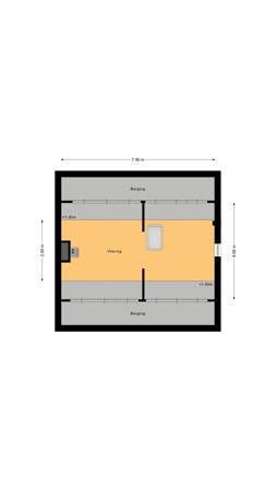 Floorplan - Rijnaakstraat 10, 6051 GX Maasbracht