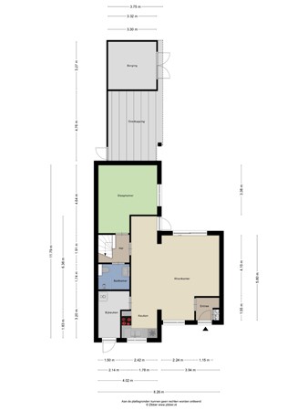 Floorplan - Roefstraat 7, 6051 LS Maasbracht